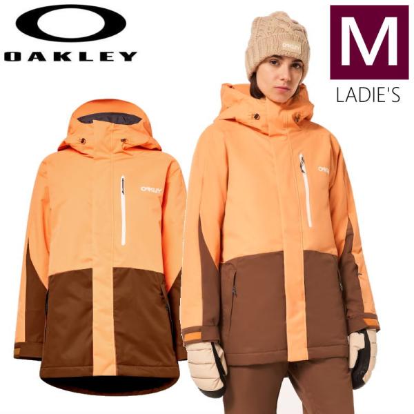 ● OAKLEY WMNS TNP TBT INSULATED JKT SOFT ORANGE CA...