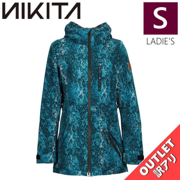 【OUTLET】 NIKITA HOLLYHOCK JKT TEAL SNAKESKIN Sサイズ ...