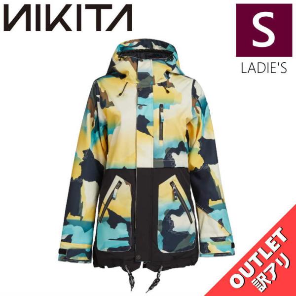【OUTLET】 NIKITA SYCAMORE JKT MOUNTAIN CAMO Sサイズ レデ...