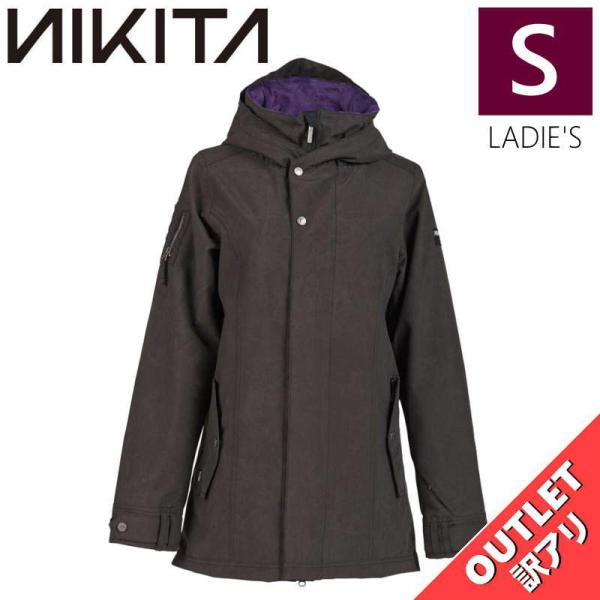 【OUTLET】 NIKITA BANYON JKT BLACK Sサイズ レディース スノーボード...