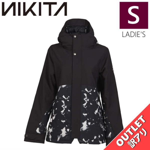 【OUTLET】 NIKITA SITKA JKT BLACK Sサイズ レディース スノーボード ...