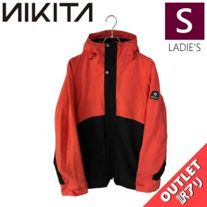 【OUTLET】 NIKITA SITKA JKT POPPY Sサイズ レディース スノーボード スキー ジャケット JACKET アウトレット｜off-1