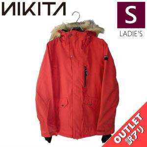 【OUTLET】 NIKITA HAWTHORNE JKT POPPY Sサイズ レディース スノーボード スキー ジャケット JACKET アウトレット｜off-1