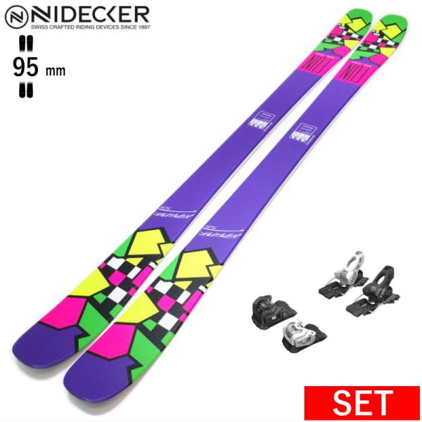 [センター幅95mm 171cm]NIDECKER THE SKI+ATTACK 11LYT  型落...