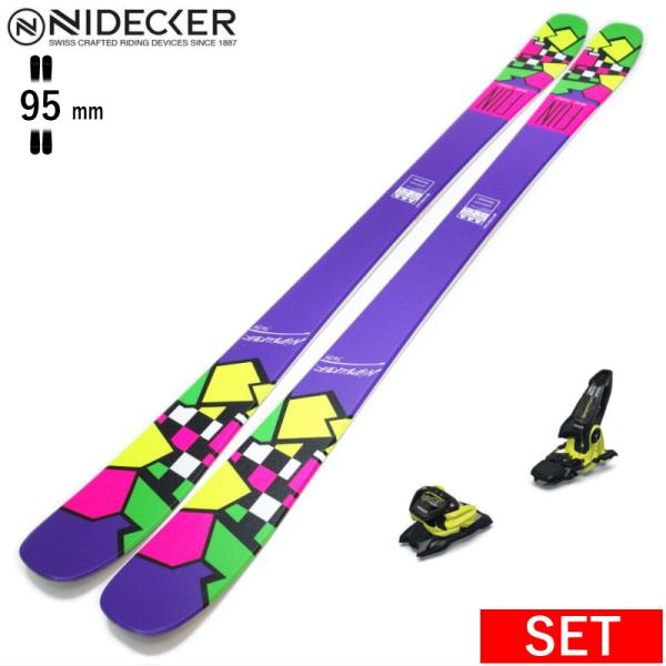 [センター幅95mm 171cm]NIDECKER THE SKI+GRIFFON 13  型落ち旧...