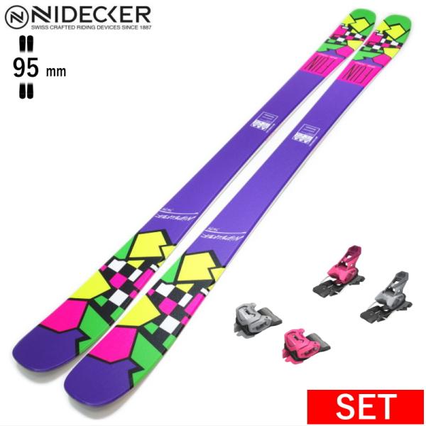 [センター幅95mm 171cm]NIDECKER THE SKI+ATTACK 14 GW MIX...
