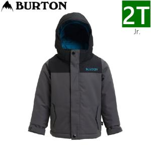 ★ [2Tサイズ] BURTON BOYS MS AMPED JKT カラー:TROCADERO TRUE BLACK キッズ ジュニア 子供用 ウェア スノーボード スキー 日本正規品の商品画像