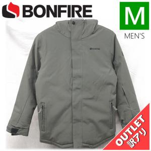 【OUTLET】 ジュニア[Mサイズ] BONFIRE YOUTH STRATA JKT カラー:CHARCOAL Mサイズ  子供用 スノーボード スキー ジャケット JACKET アウトレット｜off-1