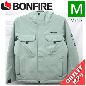 【OUTLET】 ジュニア[Mサイズ]BONFIRE PITCH JKT カラー:MOSS Mサイズ  子供用 スノーボード スキー ジャケット JACKET アウトレット｜off-1