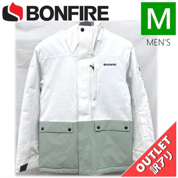 【OUTLET】 ジュニア[Mサイズ]BONFIRE VECTOR JKT カラー:WHITE Mサ...