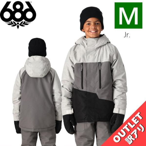 【アウトレット】◎25 686 BOYS GEO INSULATED JKT WHITE HEATH...