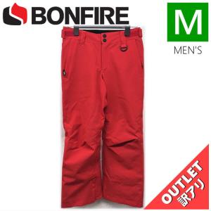 【OUTLET】 ジュニア[Mサイズ] BONFIRE BOYS TACTICAL PNT カラー:RED Mサイズ  子供用 スノーボード スキー パンツ PANT アウトレット｜off-1