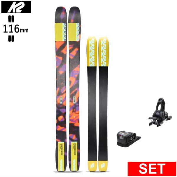 K2 MINDBENDER 116C+ATTACK 11LYT   型落ち旧モデルスキー板セット オ...