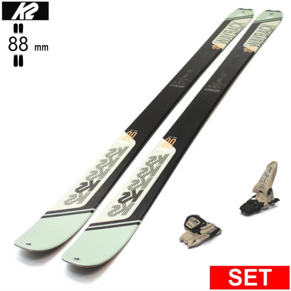 [センター幅88mm 160cm|167cm]K2 WAYBACK 88 W+GRIFFON 13 ...