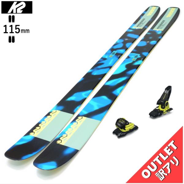 [センター幅115mm 165cm]K2 MINDBENDER 115C W+GRIFFON 13 ...