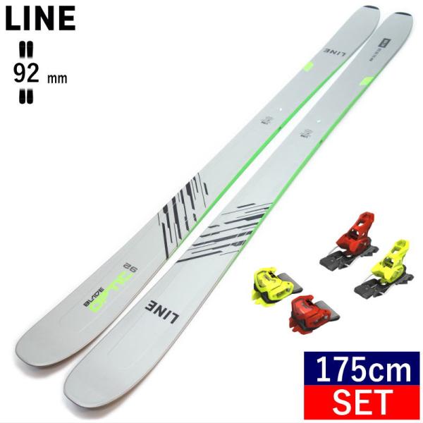 [175cm/92mm幅]22-23 LINE BLADE OPTIC 92+ATTACK 14 G...