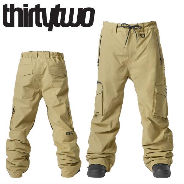 THIRTYTWO BLAHZAY CARGO PNT カラー:KHAKI 23-24 サーティツー...