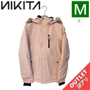 【OUTLET】 NIKITA GIRLS ESPAN JACKET BLUSH PINK Mサイズ キッズ スノーボード スキー ウェア アウトレット｜off-1