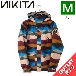 【OUTLET】 NIKITA GIRLS HAWTHORNE PRINT JACKET MOUNTAIN SCAPE Mサイズ キッズ スノーボード スキー ウェア アウトレット｜off-1