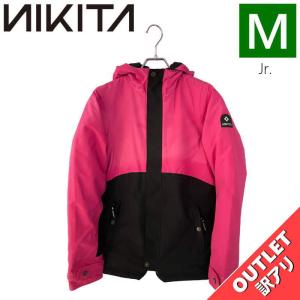 【OUTLET】 NIKITA GIRLS SITKA JACKET PINK Mサイズ キッズ スノーボード スキー ウェア アウトレット｜off-1
