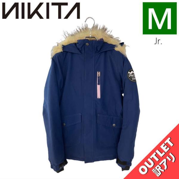 【OUTLET】 NIKITA GIRLS ESPAN JACKET NAVY Mサイズ キッズ ス...