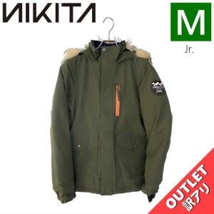 【OUTLET】 NIKITA GIRLS ESPAN JACKET FATIGUE Mサイズ キッズ スノーボード スキー ウェア アウトレット｜off-1