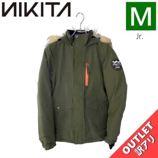 【OUTLET】 NIKITA GIRLS ESPAN JACKET FATIGUE Mサイズ キッ...