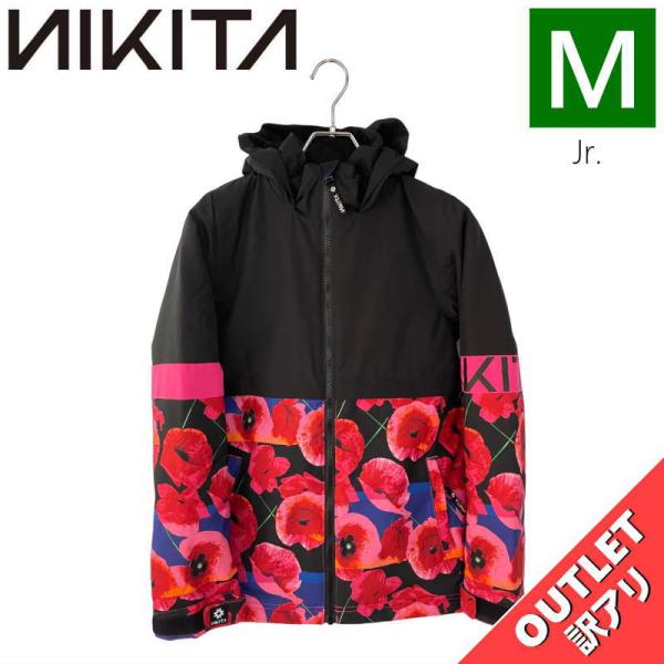 【OUTLET】 NIKITA GIRLS LINDAN JACKET BLACK Mサイズ キッズ...