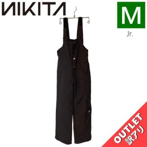 【OUTLET】  NIKITA GIRLS EVERGREEN BIB PNT BLACK Mサイズ 子供用 スノーボード スキー パンツ PANT アウトレット｜off-1