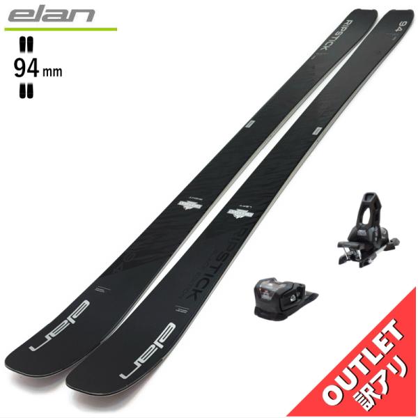 [センター幅94mm 170cm]ELAN RIPSTICK 94W BLACK EDITION+A...
