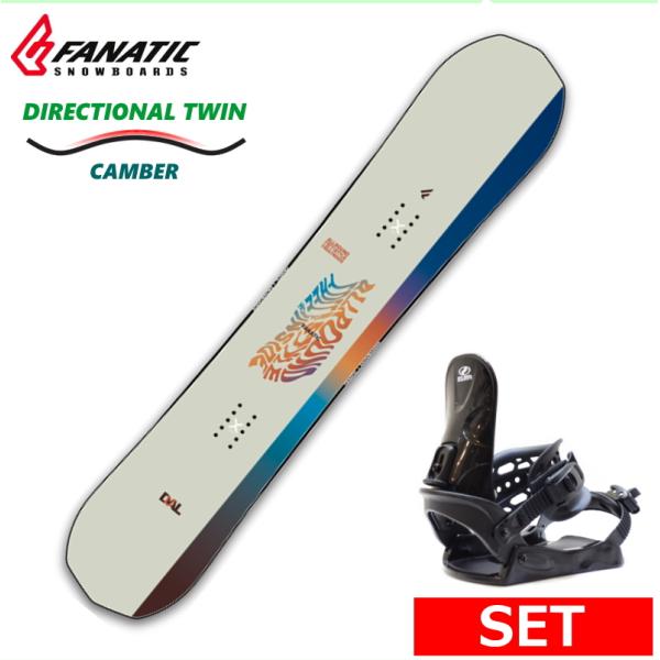 23-24 FANATIC DUAL LIGHT BEIGE+ZUMA BINDING メンズ スノ...