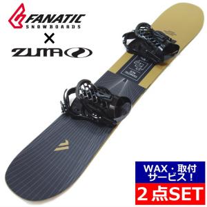 23-24 FANATIC ACE + ZUMA ZM ファナティック ツマ メンズ スノーボード 板 バインディング 2点セット 日本正規品｜off-1