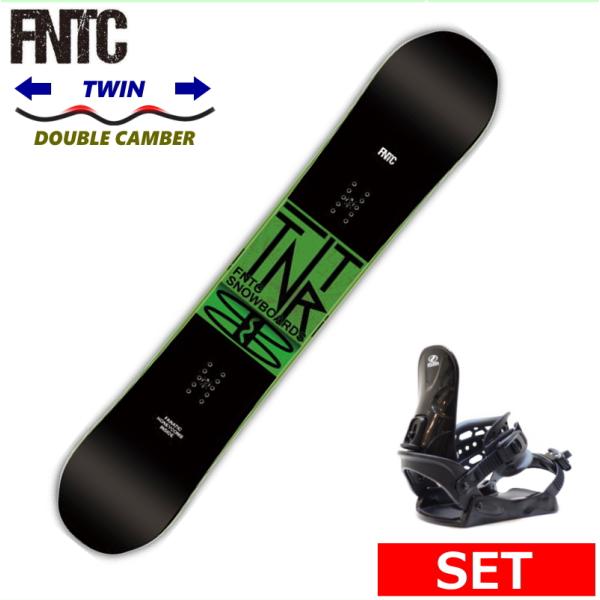 23-24 FNTC TNT R BLACK GREEN+ZUMA BINDING メンズ スノーボ...