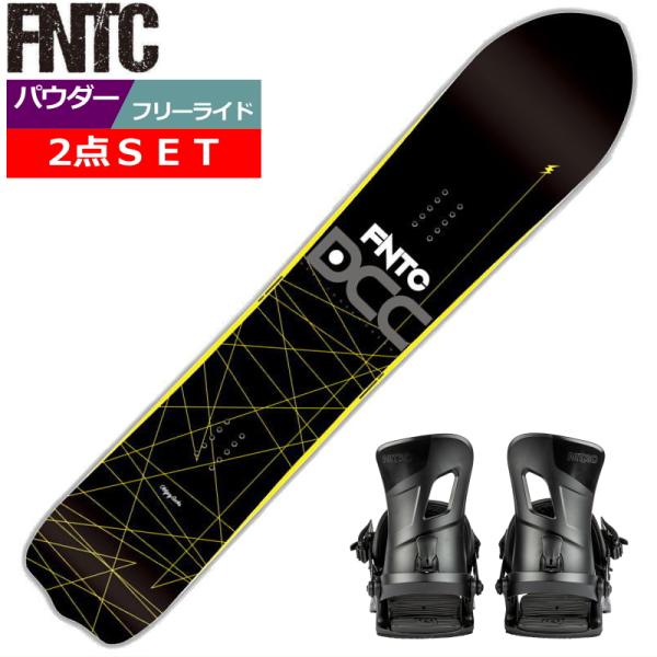 23-24 FNTC DCC+NITRO RAMBLER メンズ スノーボード2点セット パウダーボ...