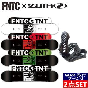 【即納】23-24 FNTC TNT R + ZUMA ZM メンズ スノーボード スノボー 板 バイン ビンディング 2点セット グラトリ ラントリ 日本正規品｜オフワン国道16号