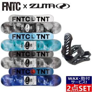 【即納】23-24 FNTC TNT L + ZUMA ZM メンズ スノーボード スノボー 板 バイン ビンディング 2点セット グラトリ ラントリ 日本正規品｜off-1