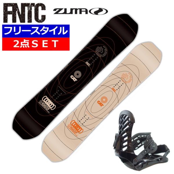 23-24 FNTC CAT BLACK+ZUMA ZM エフエヌティーシー メンズ スノーボード2...