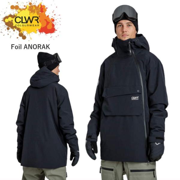 ● CLWR Foil Anorak JKT BLACK メンズ スノーボード スキー ジャケット ...