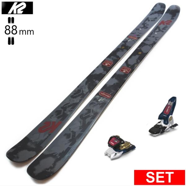 [センター幅88mm 149cm|159cm|169cm]K2 MIDNIGHT+JESTER 16...