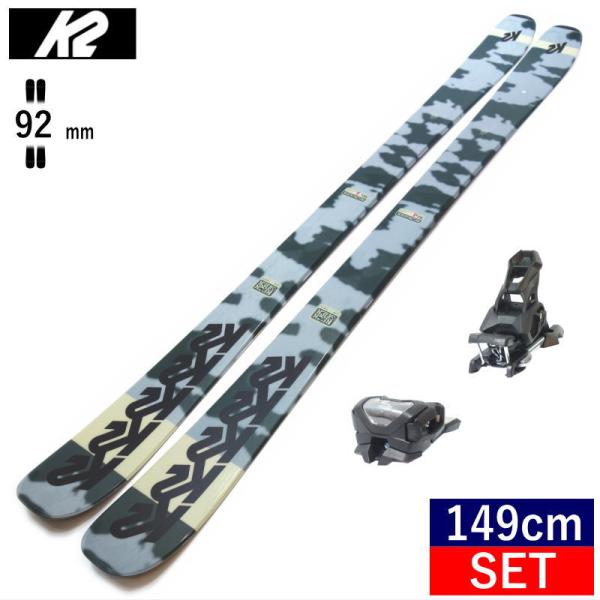 K2 RECKONER 92 W+ATTACK 14 GW スキー＋ビンディングセット ツインチップ...