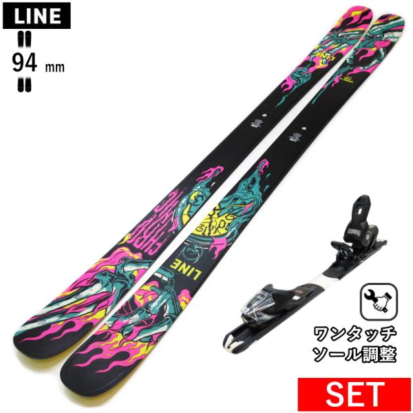 LINE CHRONIC 94+XPRESS 10 GW ワンタッチ調整ビンディング付  型落ち旧モ...