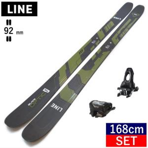 セミファットスキーセット LINE BLADE OPTIC 92+ATTACK 11 GW スキー＋ビンディングセット オールラウンド カービング [168cm/92mm幅] 23-24｜off-1