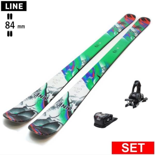 LINE PANDORA 94+ATTACK 11LYT   型落ち旧モデルスキー板セット セミファ...