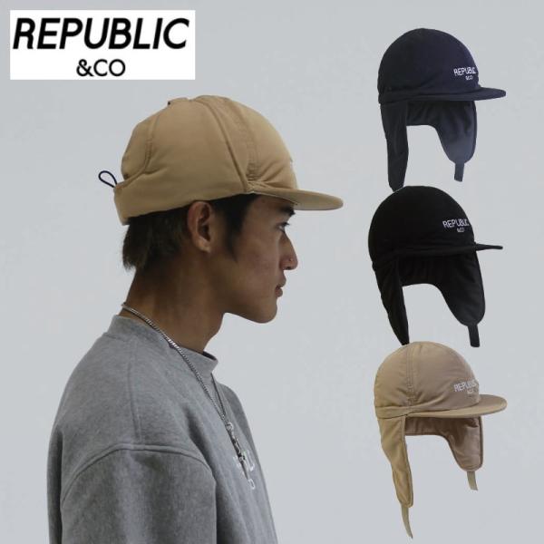 ●REPUBLIC&amp;Co リパブリック トラッパーキャップ イヤーフラップ 9Club Trappe...