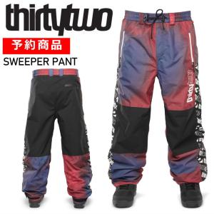 【早期予約商品】◎ THIRTYTWO SWEEPER PANT サーティーツー スノボウェア スノーボード スウィーパーパンツ PNT メンズ 24-25｜off-1