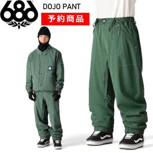 【早期予約商品】 ◎ 686 DOJO PANT シックスエイトシックス ロクハチロク スノボウェア ドージョーパンツ PNT 24-25｜off-1