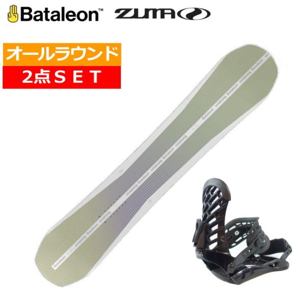 24-25 BATALEON Turbo+ZUMA ZM バタレオン メンズ スノーボード2点セット...