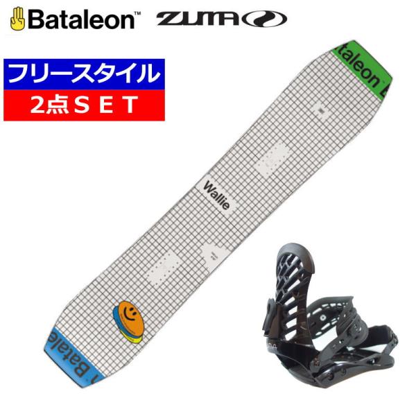 24-25 BATALEON Wallie+ZUMA ZM バタレオン メンズ スノーボード2点セッ...