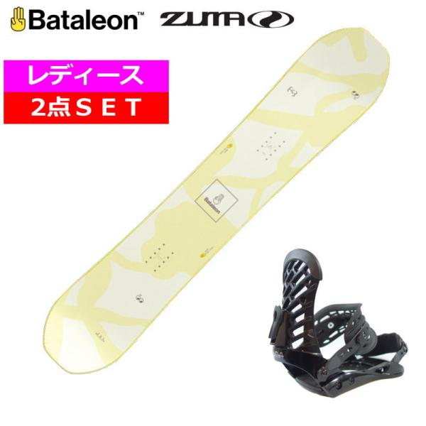 24-25 BATALEON Spirit+ZUMA ZM バタレオン レディース スノーボード2点...