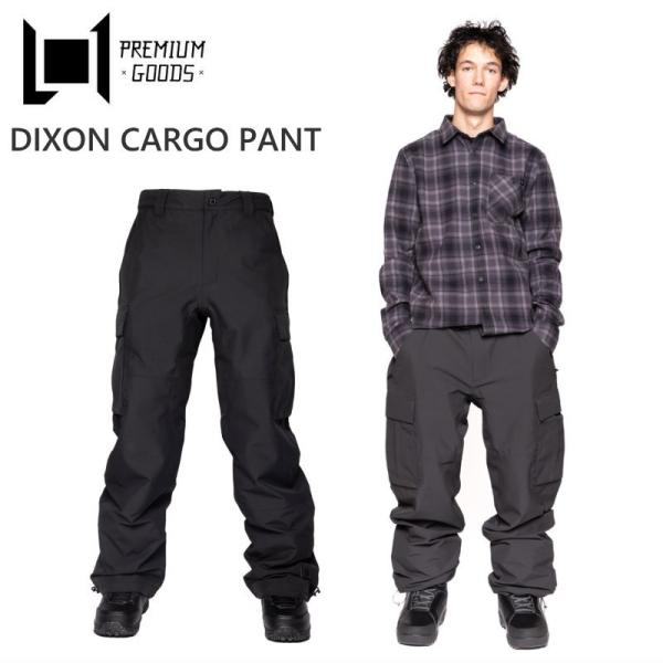◎ 24-25 L1 DIXON CARGO PANT カラー:BLACK メンズ スノボウェア エ...